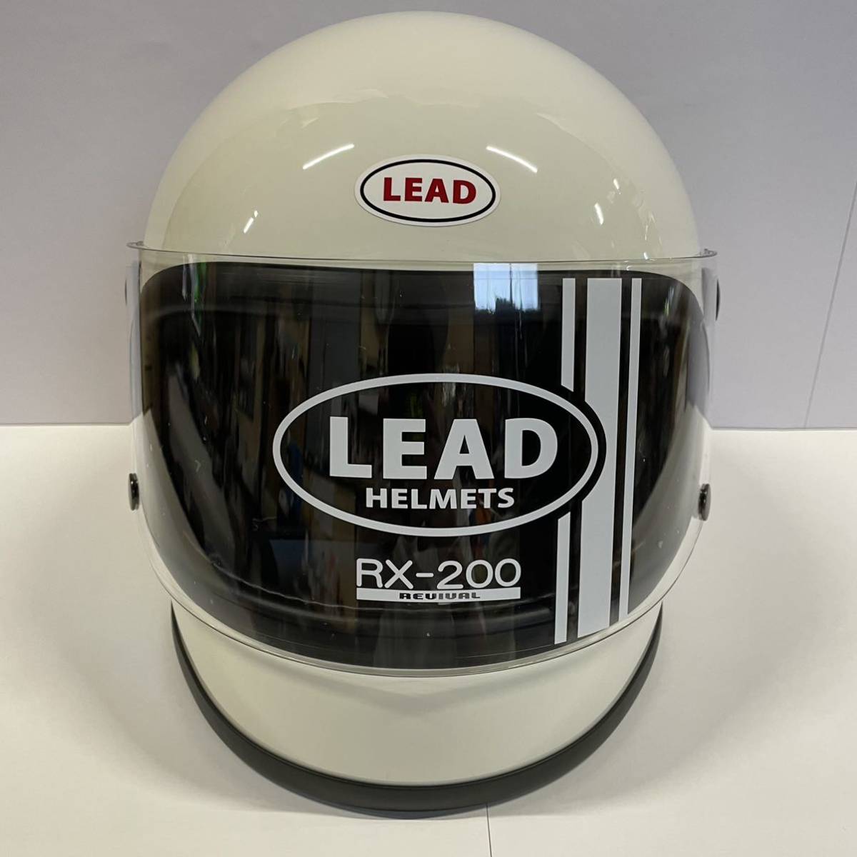 リード工業(LEAD) バイクヘルメット フルフェイス RX-200R ホワイト
