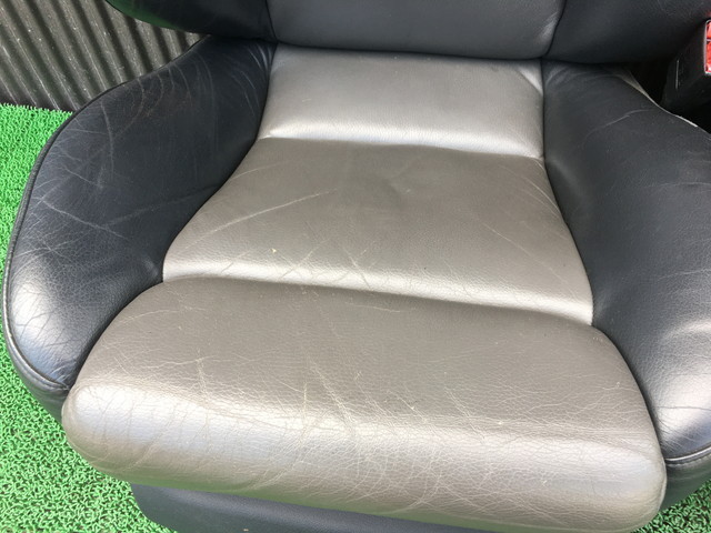 ★希少★4BBASF アウディ オールロードクワトロ 純正 RECARO レカロ 本革 電動 フロント 左右 シート [4B 4BBESF 4BAREF]_画像3