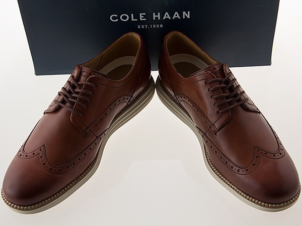 新品/COLE HAAN/コールハーン/ORIGINAL GRAND/オリジナルグランド ショートウィング/C26471-W/WOODBURY/ウッドベリー/ワイズW/27.5cm_画像1