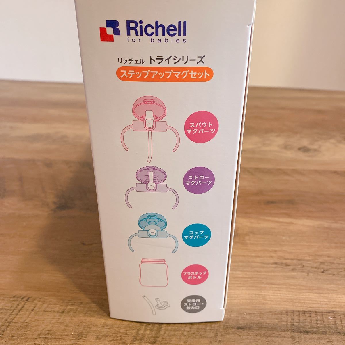 リッチェル トライシリーズ ステップアップマグセット ベビー リッチェル トライシリーズ ステップアップマグセット ベビー