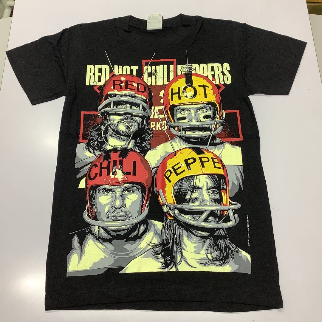 SR9A3. バンドTシャツ Sサイズ　RED HOT CHILI PEPPERS ③ レッドホットチリペッパーズ　RHCP レッチリ　ロックTシャツ