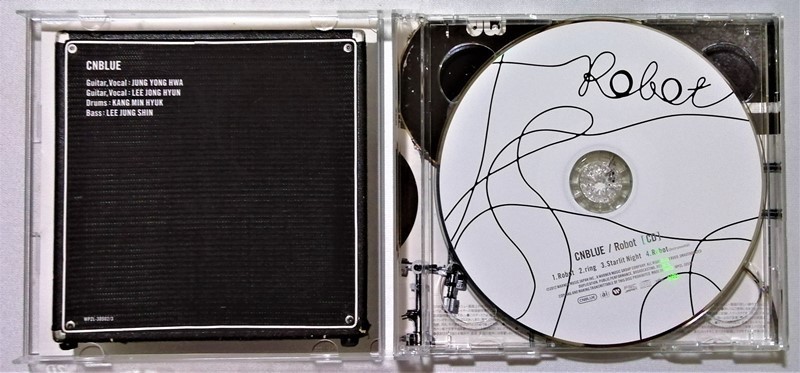 中古CD＋DVD　CNBLUE 『 Robot [初回限定盤] 』 品番：WPZL-30502/3_画像3