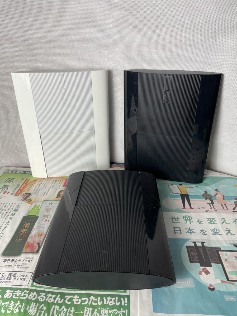PS3本体 PlayStation3 薄型 ジェットブラック ホワイトCECH4000B