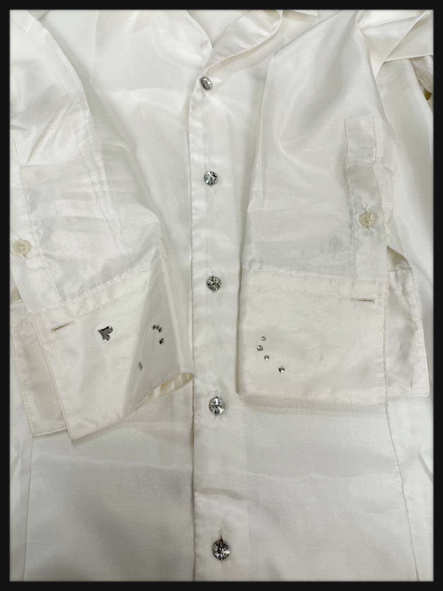 ヤフオク! - SOS TE NUTO ハートスタッズドレスシャツ 1(S...
