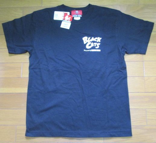 新品　50th　アニバーサリー　クリームソーダ　Tシャツ　Mサイズ　黒　ロゴ　ロカビリー　ロックンロール　BLACK CATS CREAM SODA_画像2