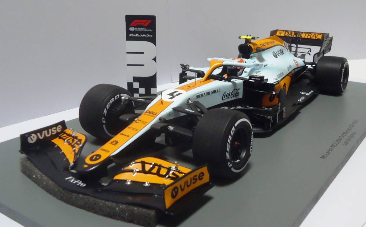 ☆電子タバコ仕様☆スパーク 1/18 マクラーレン MCL35M ランド・ノリス