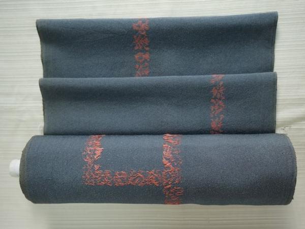絹100%　西陣織物　御召織きもの　　洗い張り物　_画像4