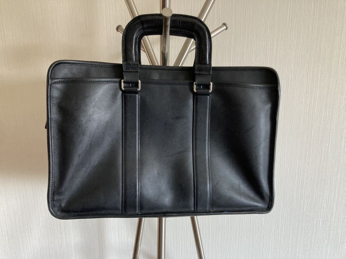 世界の COACH コーチ シグネチャー柄ビジネスサッチェル ブリーフ