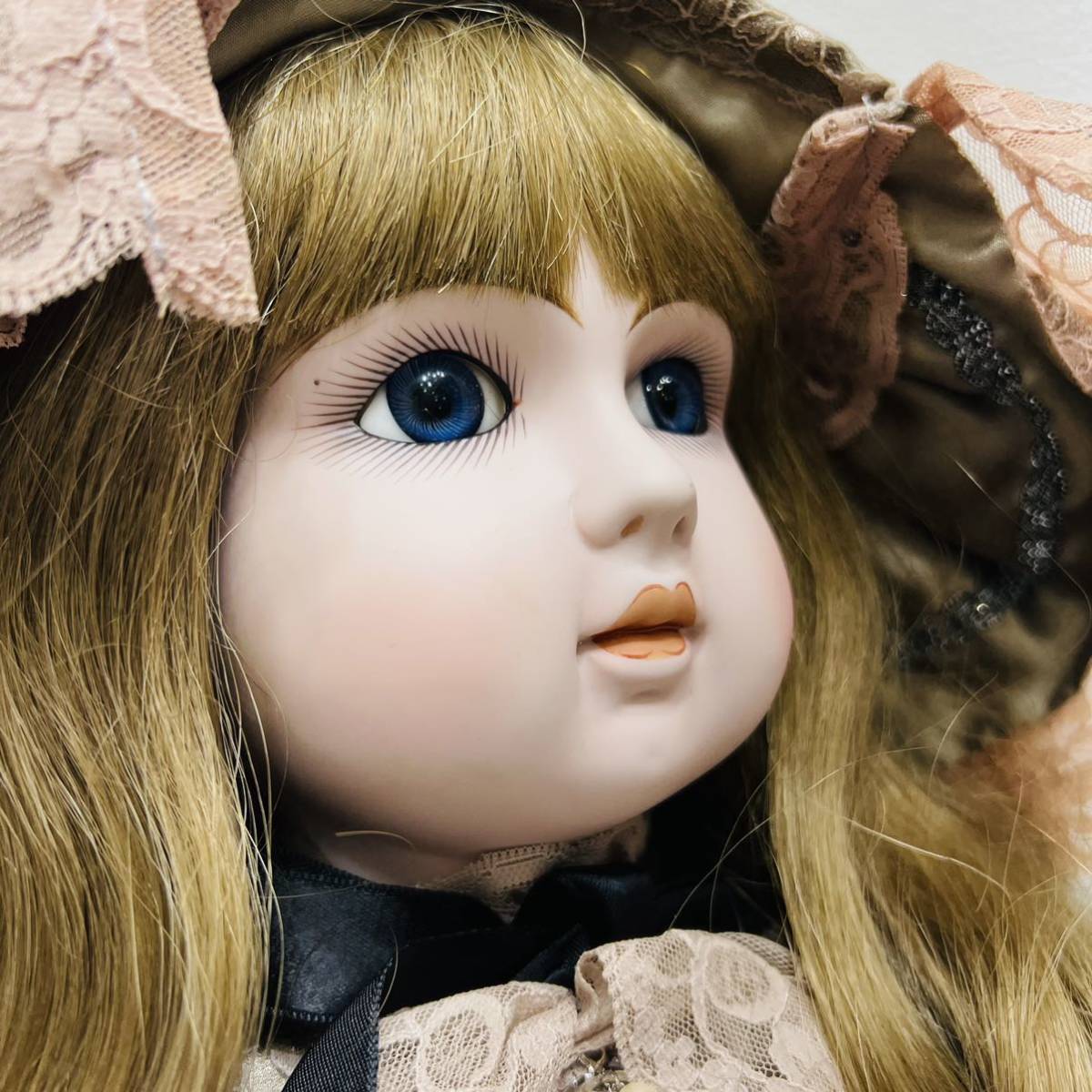 【220513-46】Collectors Doll 全高約70cm コレクターズドール　ビスクドール _画像3