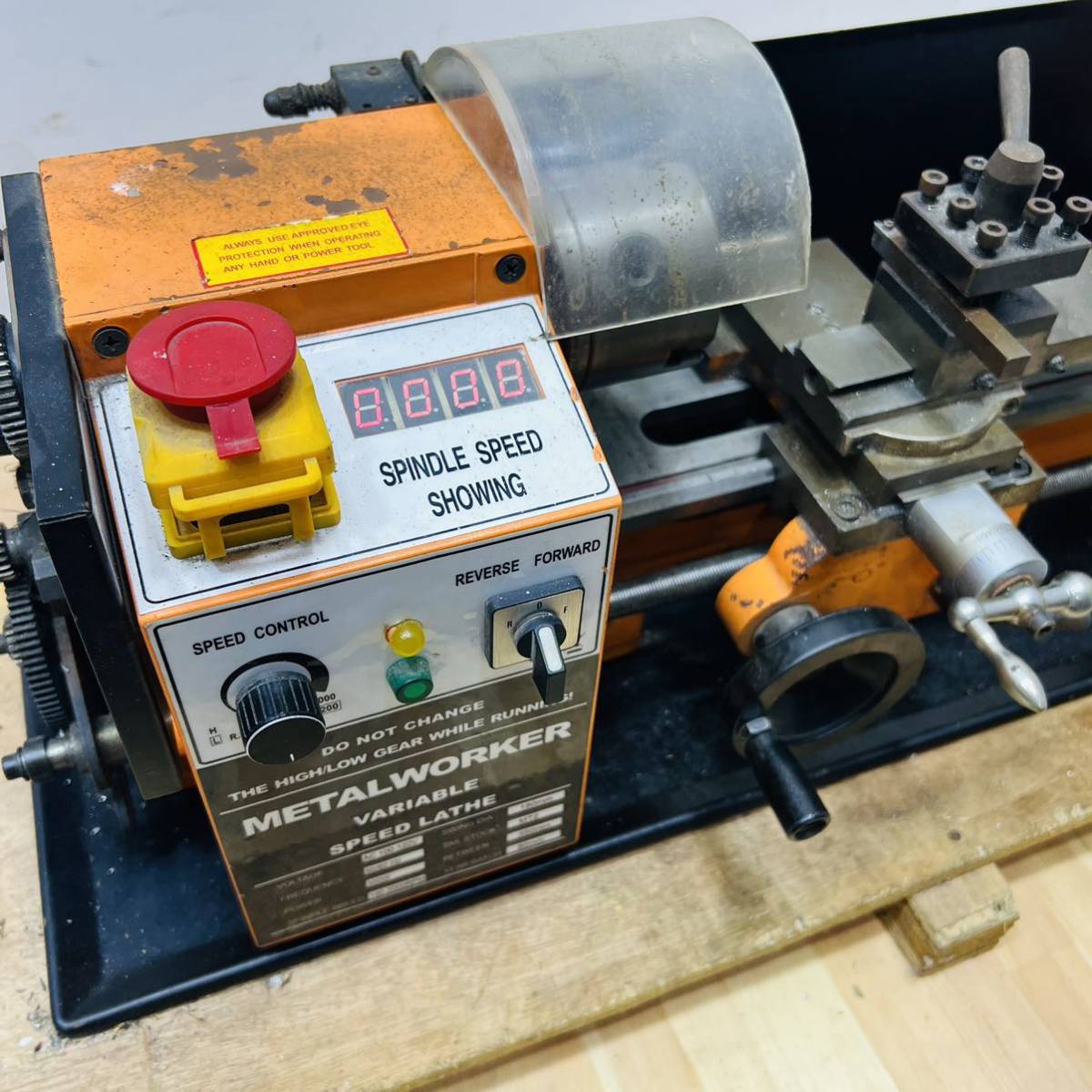 M1-1】METALWORKER VARIABLE SPEED LATHE 小型卓上旋盤 小型旋盤 M1-1】METALWORKER VARIABLE SPEED LATHE 小型卓上旋盤 小型旋盤