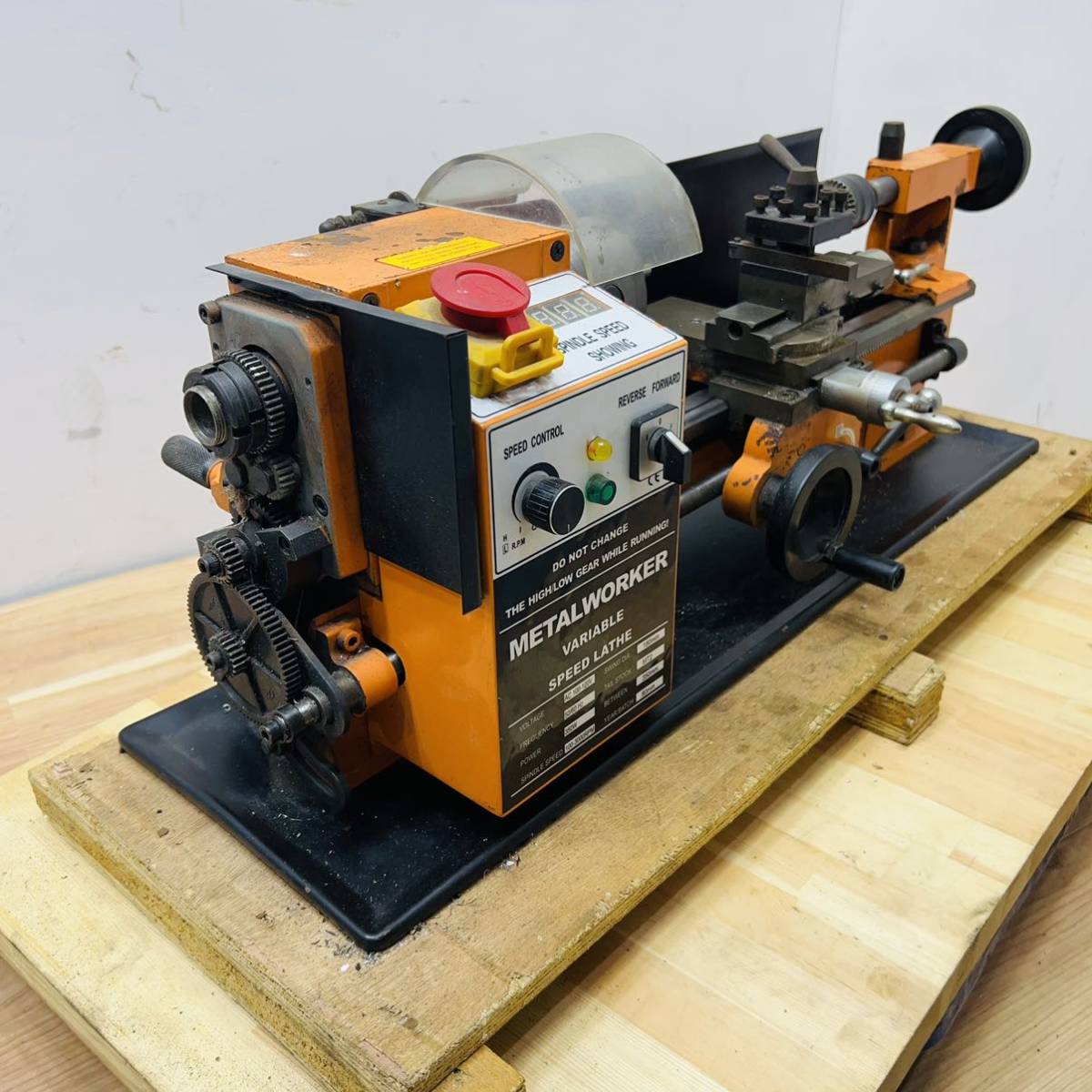 M1-1】METALWORKER VARIABLE SPEED LATHE 小型卓上旋盤 小型旋盤 M1-1】METALWORKER VARIABLE SPEED LATHE 小型卓上旋盤 小型旋盤