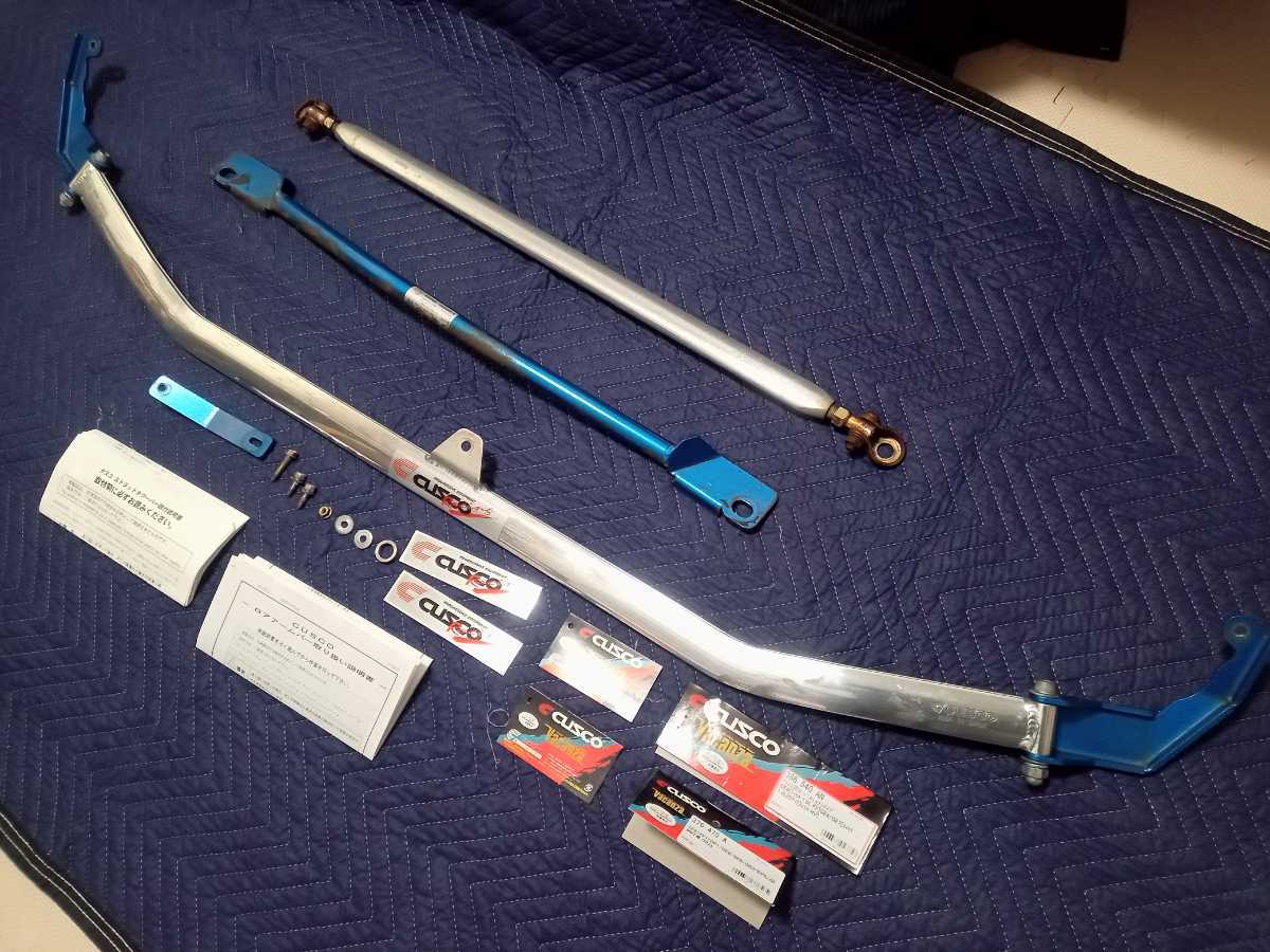 96%以上節約HONDA フィット GD3 クスコ フロントストラットタワーバー