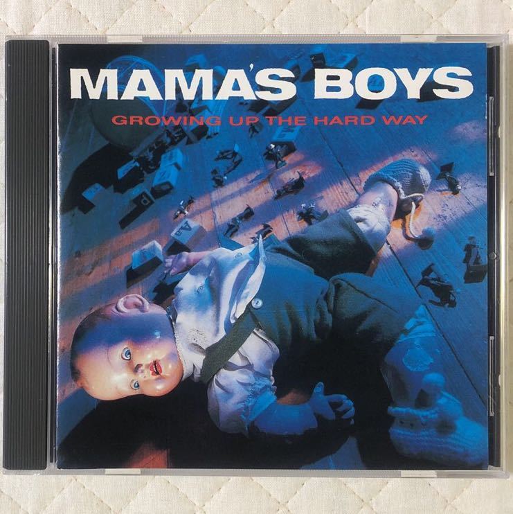 国内盤！MAMA'S BOYS/ GROWING UP THE HARD WAY_画像1