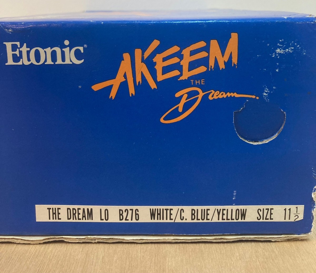 ☆Etonic エトニック☆ The dream Lo B276 ザ ドリーム white/c.blue/yellow size:11_画像10