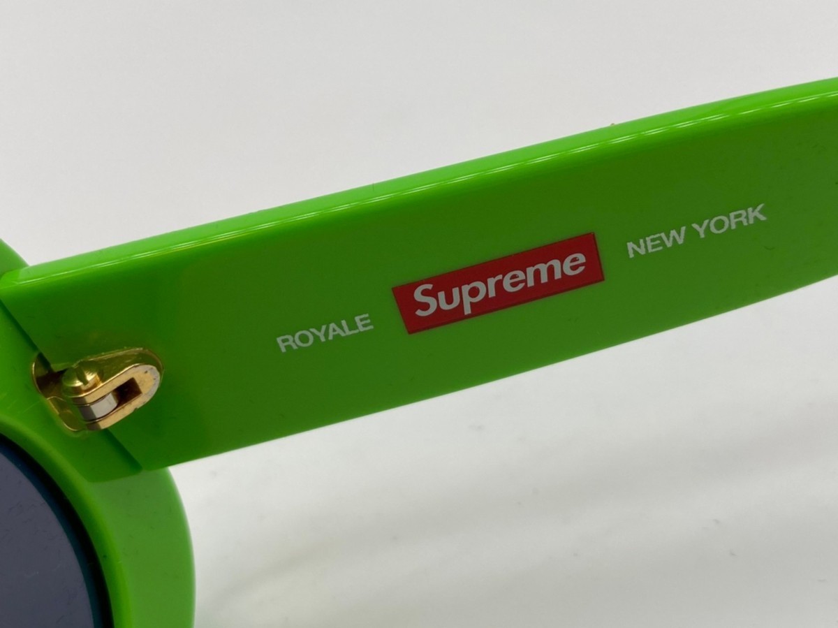 ☆Supreme シュプリーム☆ Royale サングラス ライムグリーン SS18G2 ライムグリーン_画像5