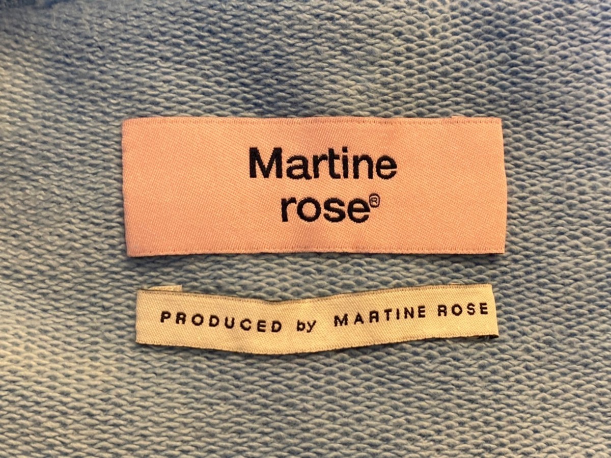 *MARTINE ROSE Martin rose * Thai большой тренировочный брюки голубой 