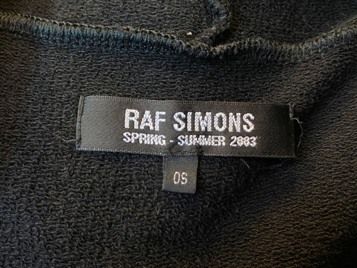 ☆RAF SIMONS ラフシモンズ☆ 03SS 消費者期 オーバーサイズパーカー