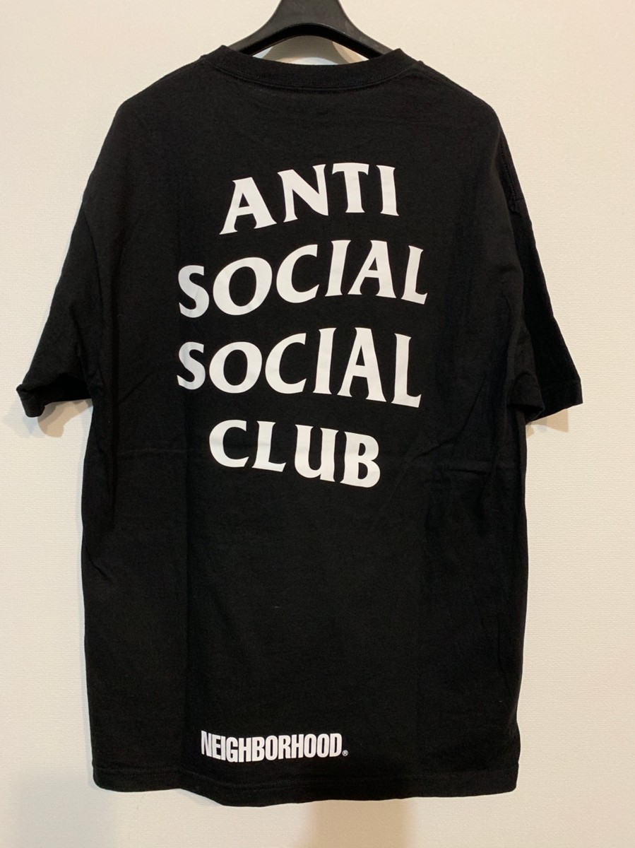 ☆ANTI SOCIAL SOCIAL CLUB×NEIGHBORHOOD アンチソーシャルソーシャルクラブ×ネイバーフッド☆コラボプリントTシャツ
