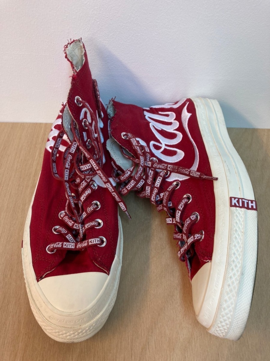 即発送可能】 × Coca-Cola × ☆KITH CONVERSE '70 Star All Taylor