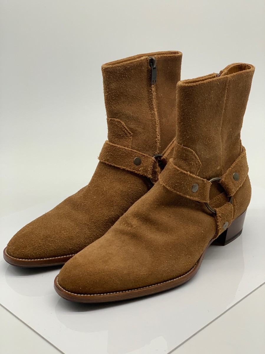 ☆SAINT LAURENT PARIS サンローランパリ☆【リングブーツ/ワイアット