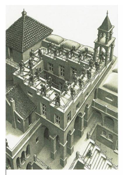 e автомобиль -(Maurits Cornelis Escher) E.02