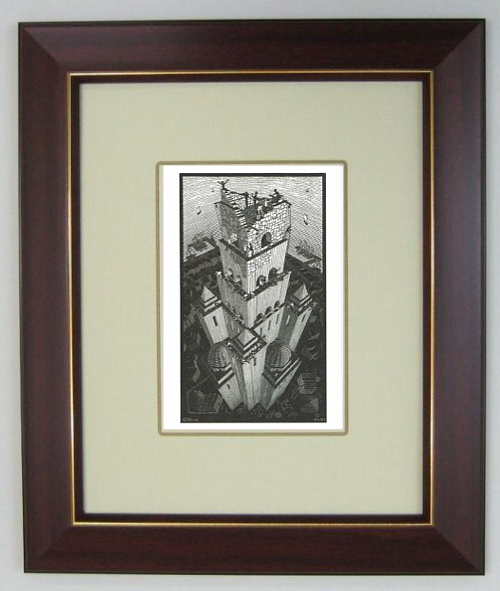 エッシャー（Maurits Cornelis Escher）ポストカード入り額　E.13_画像1