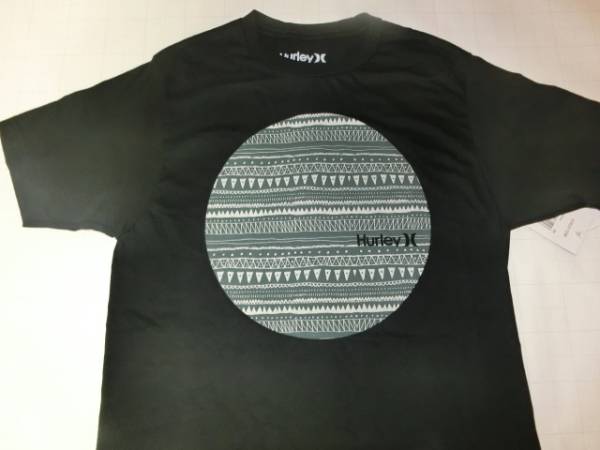 USA購入 ハーレー【Hurley】プレミアムフィット【PREMIUM FIT】 ロゴプリントTシャツ US S Black_画像1