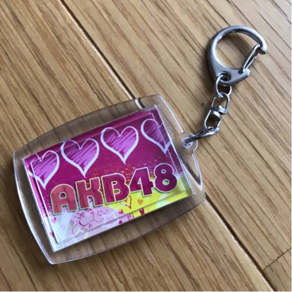 AKB48 key holder name is do not understand size is 43x55 millimeter 