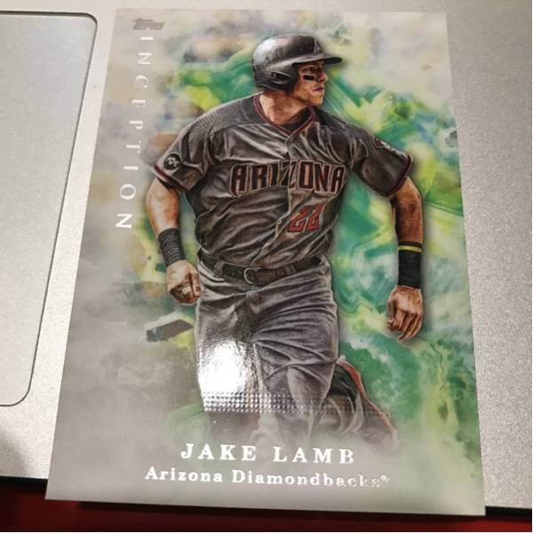 2017 TOPPS inception JAKE LAMB_画像1