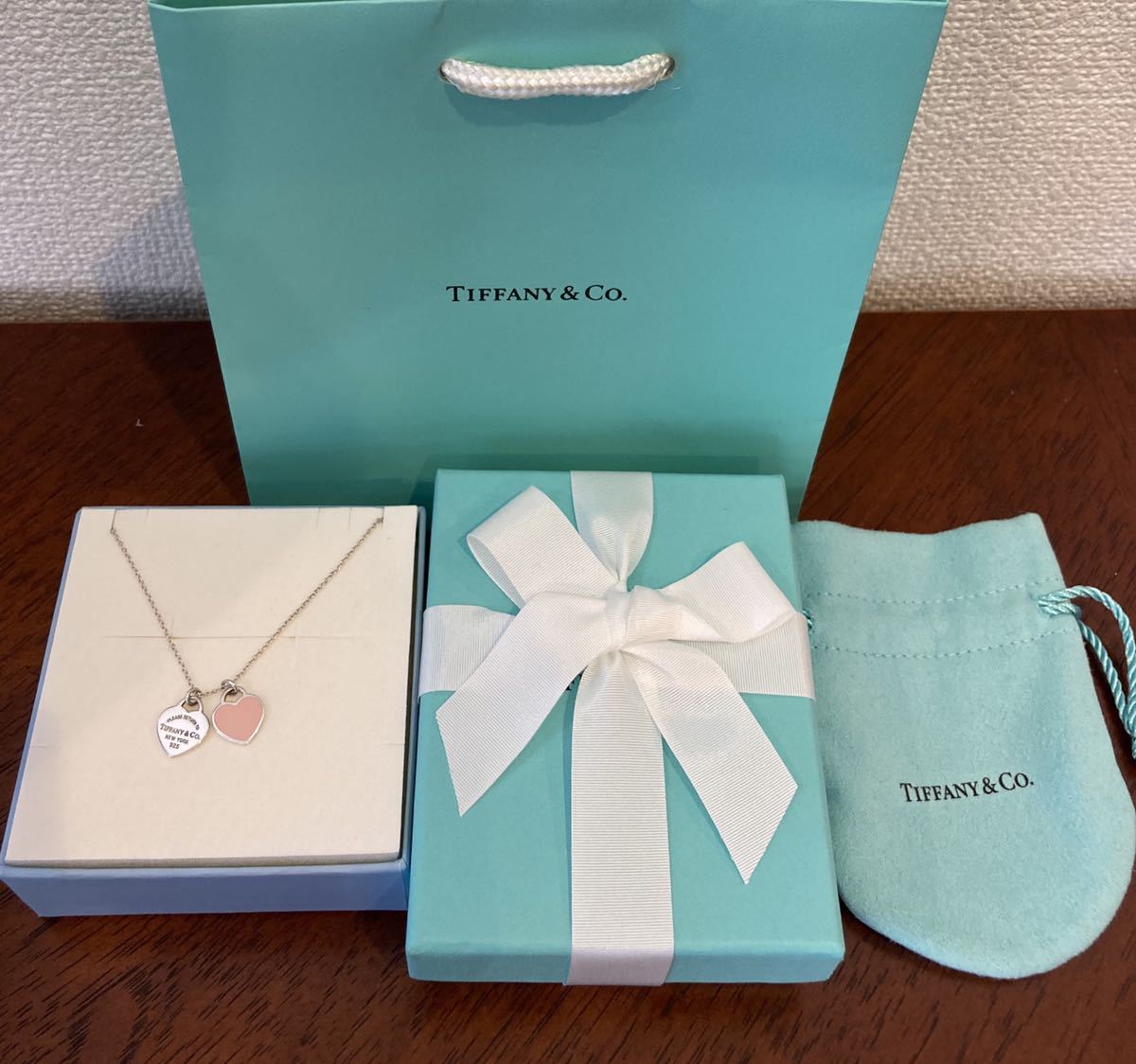 新品 正規品 ティファニーアンドコー TIFFANY &Co ネックレス ダブル