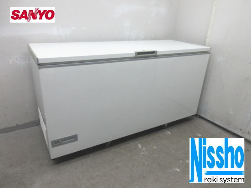SANYO 冷凍ストッカー(SCR-R651N) Yahoo!オークション - サンヨー冷凍ストッカー・SCR-R651N・100V