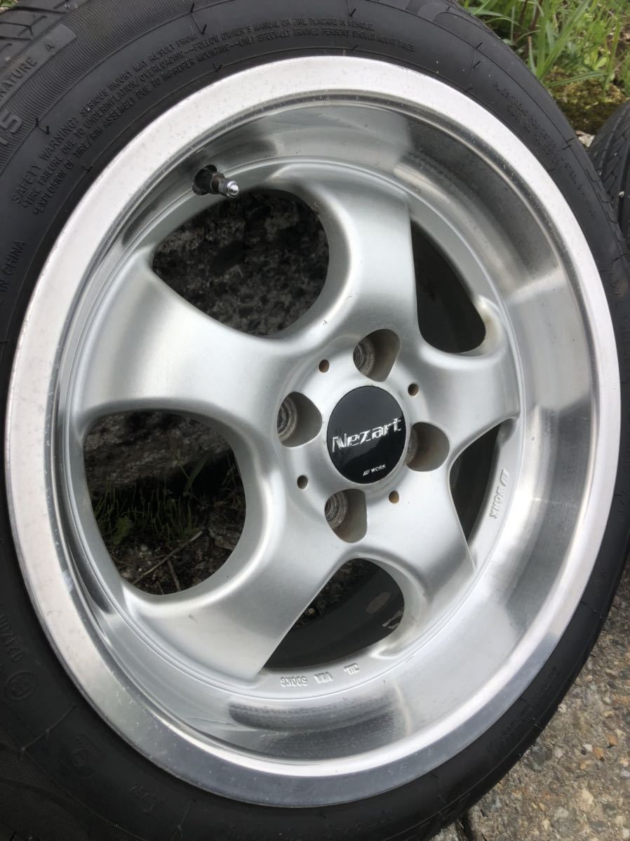WORKワーク Nezart ネツァルト15インチ8J+25 7J+25 4H/100 bB プロ