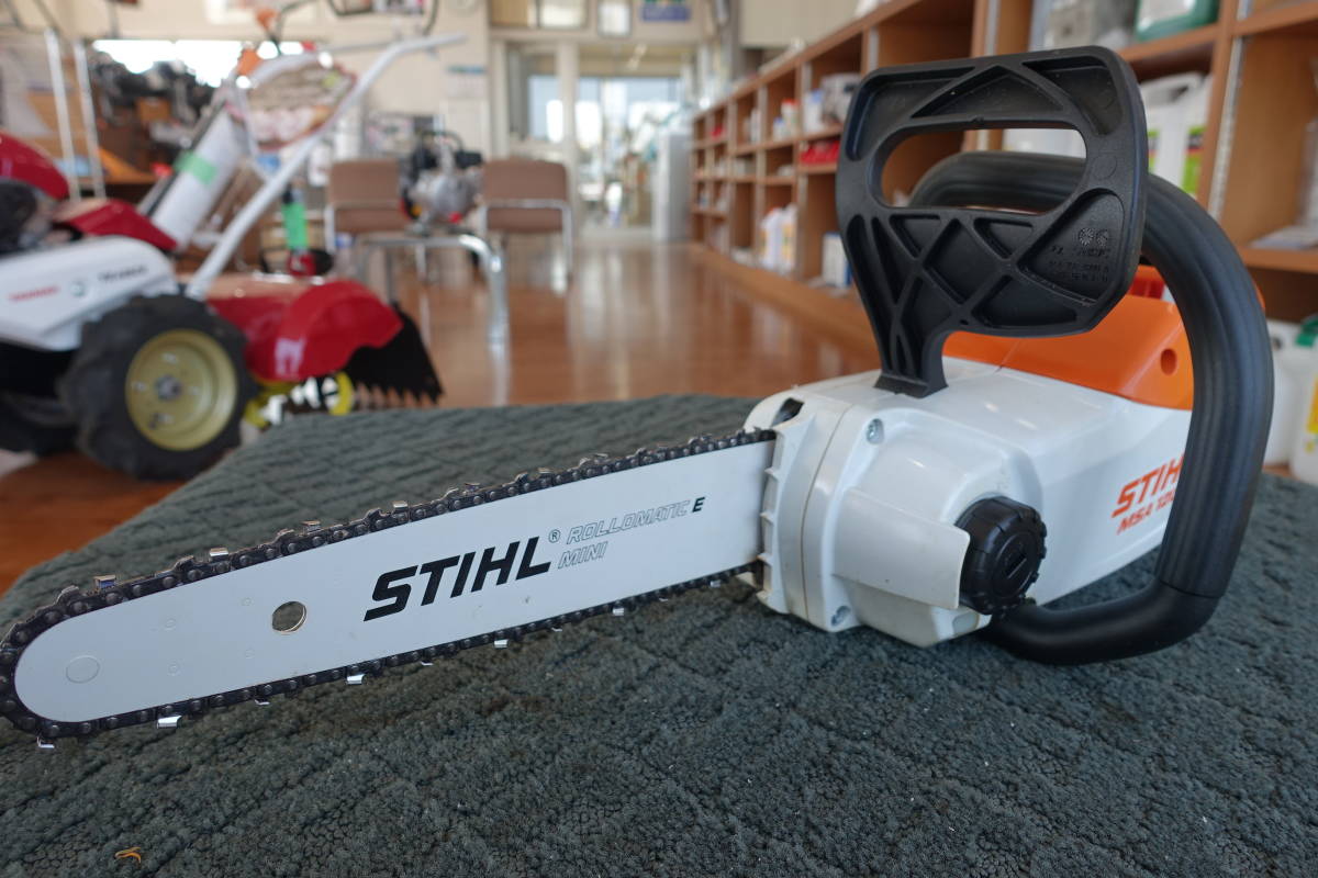 展示品 実演機 STIHL スチール バッテリーチェンソー MSA120C-B 展示品 実演機 STIHL スチール バッテリーチェンソー MSA120C-B