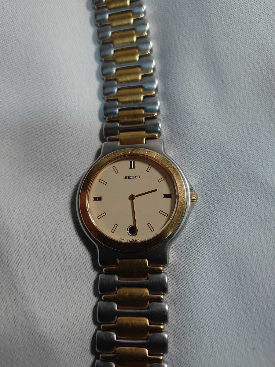 SEIKO PRESAGE メンズクオーツ時計 ベルトコンビニ の商品詳細