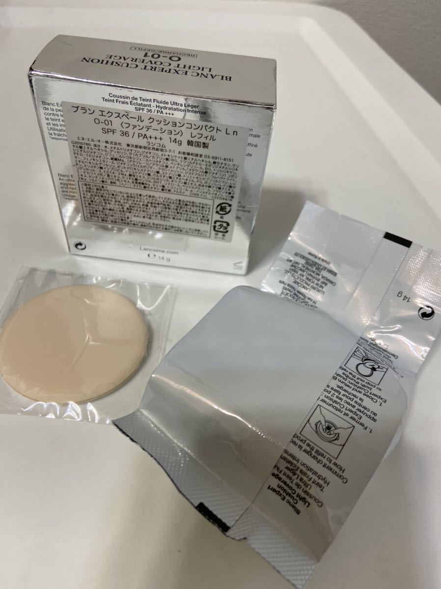 ブラン　エクスペール　クッションコンパクト　Ln O-01ファンデーション　レフィル　SPF36 PA+++ 14g 新品　未開封未使用　定形外220円 ①_画像2