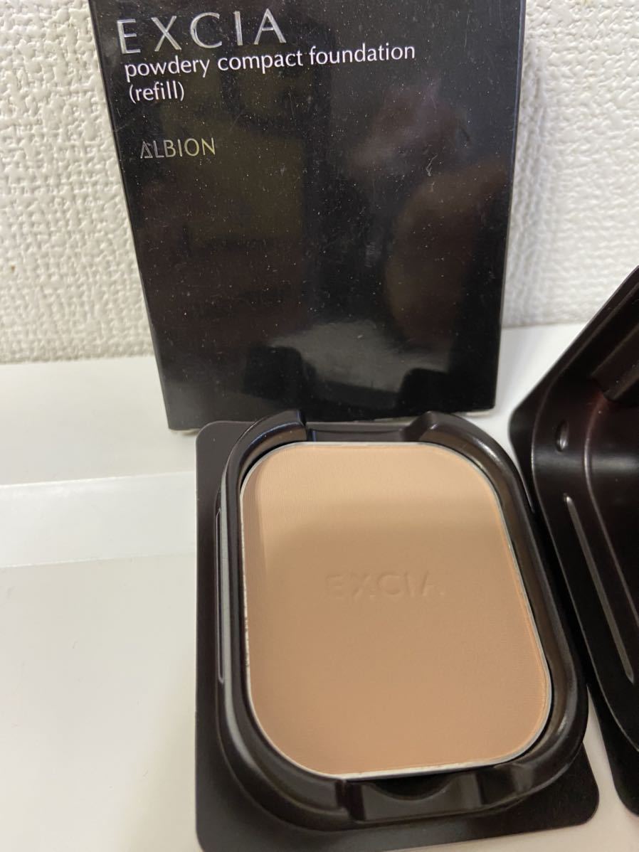  Albion e comb aAL powder li. compact foundation PK301 light pink regular price 10000 jpy re Phil refilling unused ④