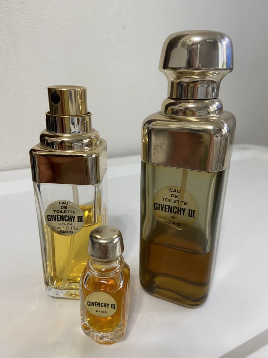 トロワ　まとめ　ボトルタイプ　7.5ml/50ml/ml記載なしgivenchy 3 Ⅲ スプレー オードトワレ EDT ジバンシイ　ジバンシィ　セット_画像1