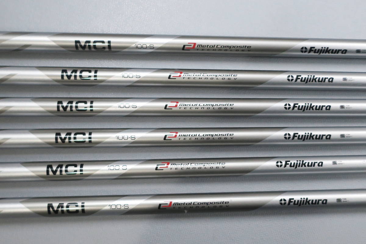 FUJIKURA MCI 100-S アイアン 用シャフト 6本 bpbd.kendalkab.go.id