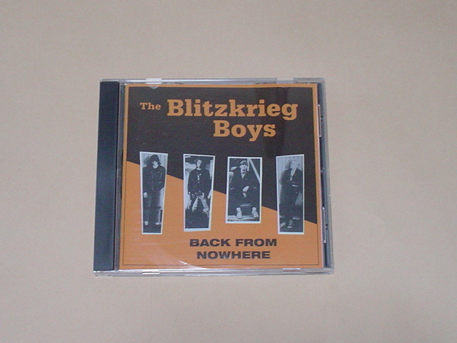 POP PUNK：THE BLITZKRIEG BOYS / BACK FROM NOWHERE(編集盤,RAMONES,THE QUEERS,SCREECHING WEASEL)_画像1