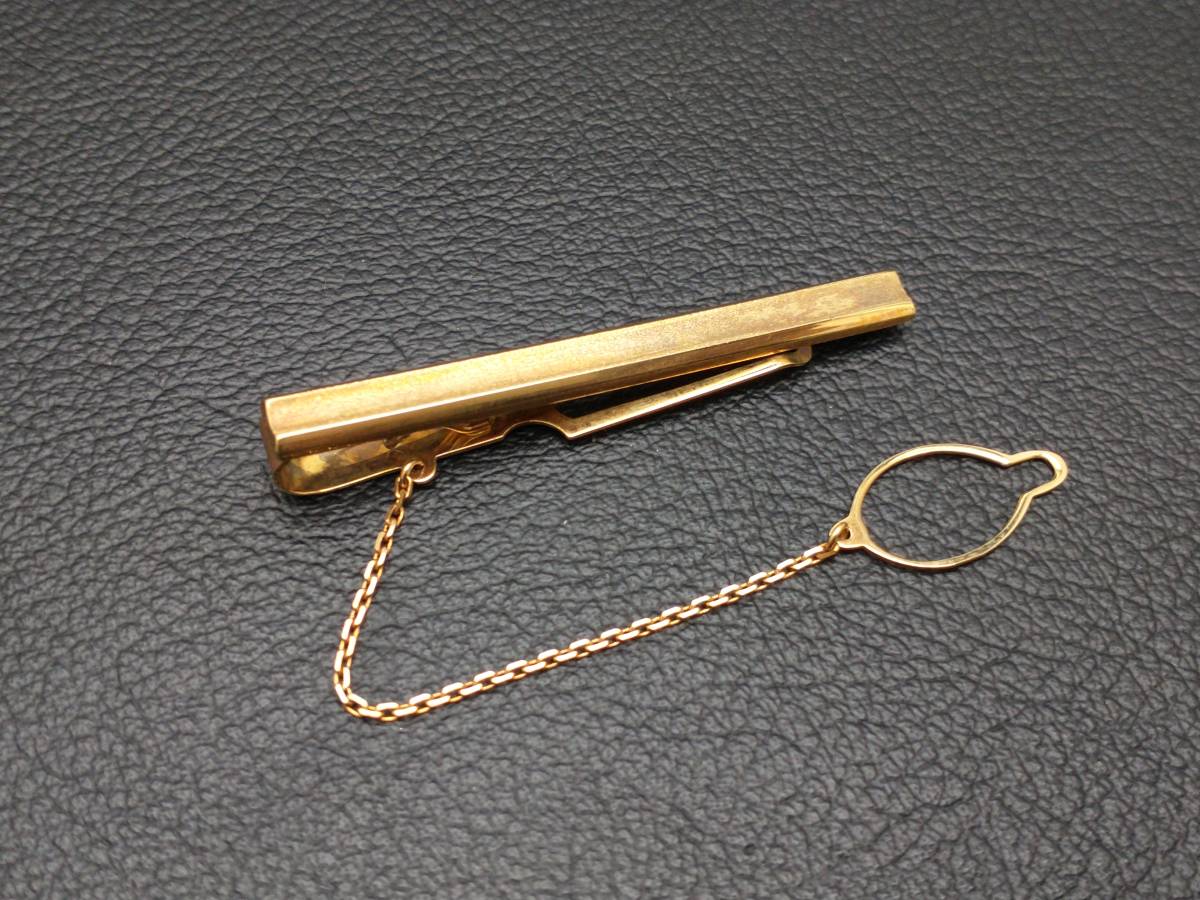 タイピン K18 750 5.6g 金 イエロー ゴールド ホールマーク 造幣局