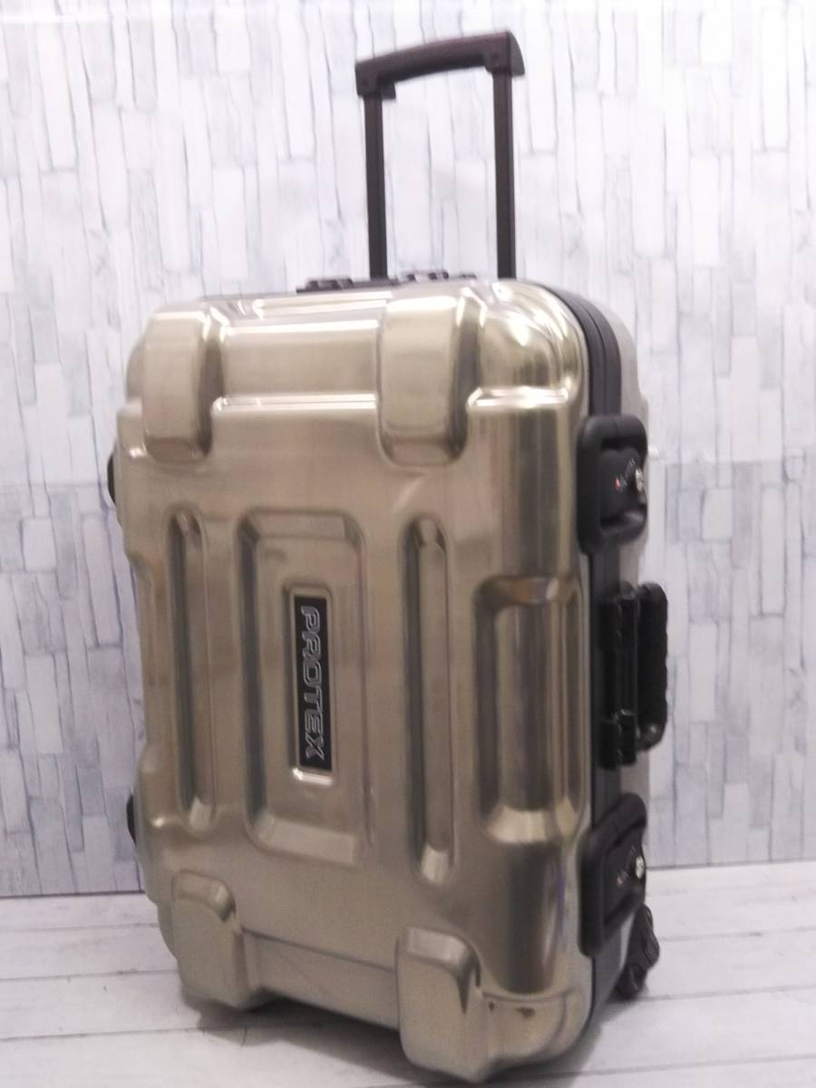 PROTEX プロテックス ハードキャリーケース スーツケース トラベルバッグ FP-32N 精密機器輸送 4.3kg 40L シルバー 店舗受取可_画像1