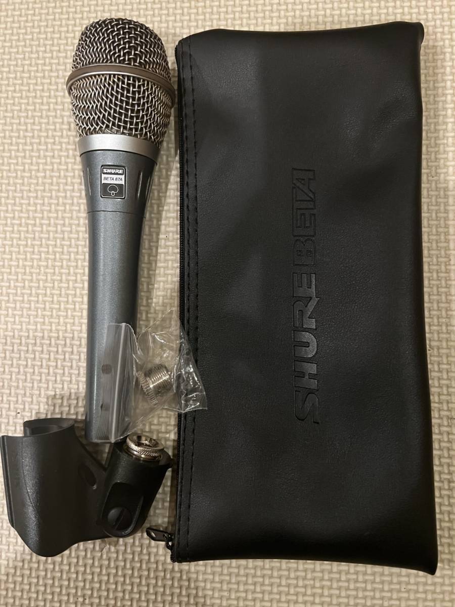 SHURE BETA87A ボーカル用コンデンサーマイク www.falconofs.com