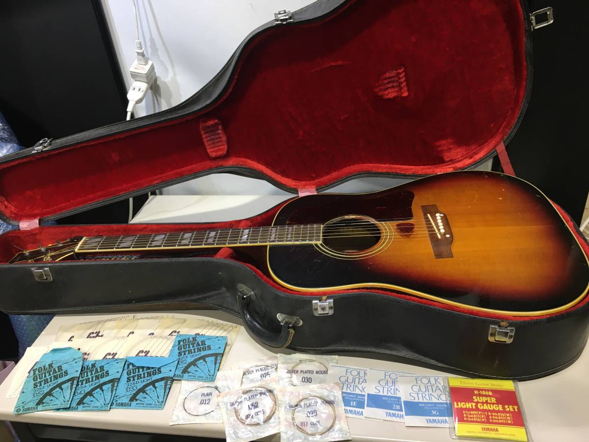 968】 ギター KYOTO JAPAN chaki W-2G 保管品