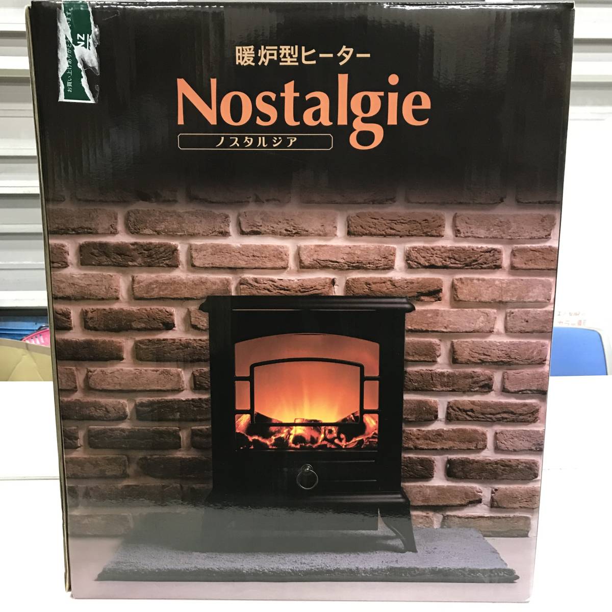 sj558 送料無料！動作品 スリーアップ 暖炉型ヒーター Nostalgie/ノスタルジア CH-T1840 セラミックファンヒーター_画像1