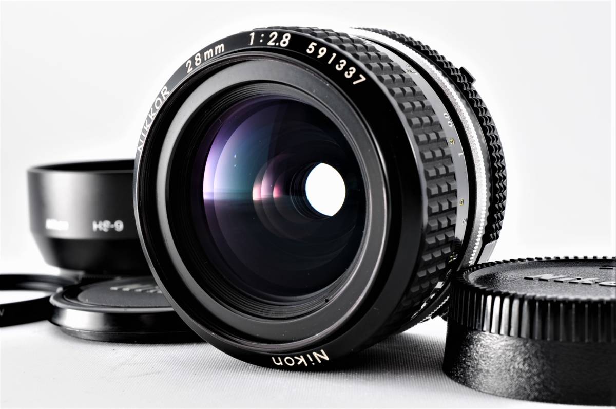 ★希少な極上美品★Nikon AI NIKKOR 28mm F2.8 ニコン★滑らかなボケが楽しめる広角単焦点レンズ！★＃682