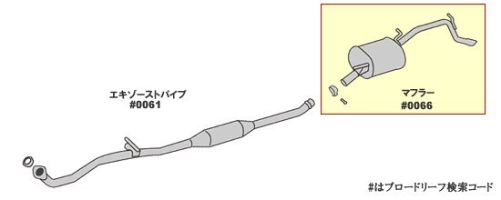 純正同等/車検対応マフラー アルト HA24S HA24V HST品番：096-107_画像2