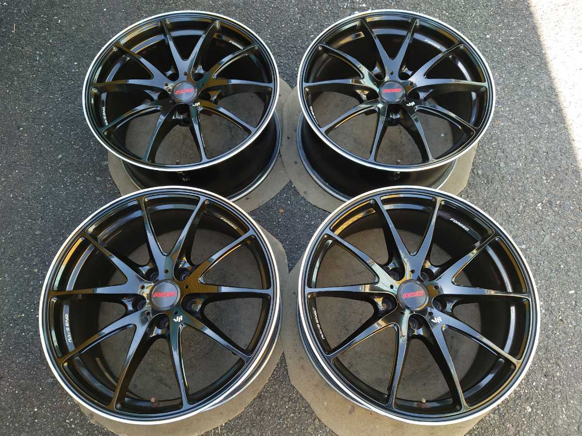 インプレッサ WRX STI 鍛造 RAYS ボルクレーシング G25 CB 18インチ