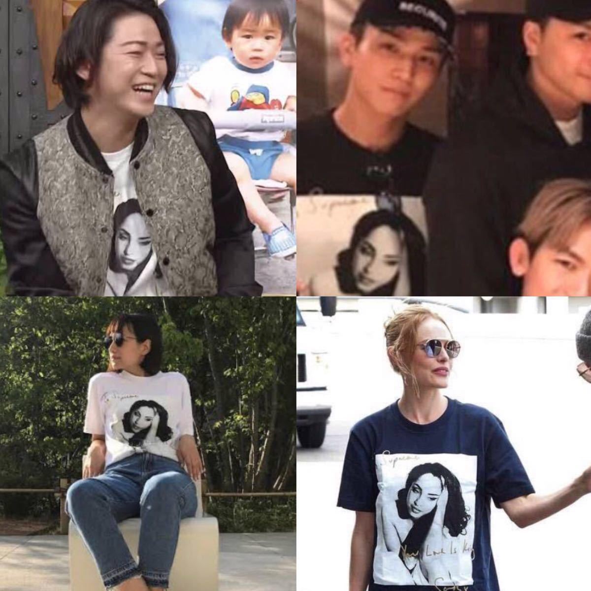 シュプリーム SUPREME 17ss Sade Tee Tシャツ ティファニー M シュプリーム SUPREME 17ss Sade Tee Tシャツ ティファニー M