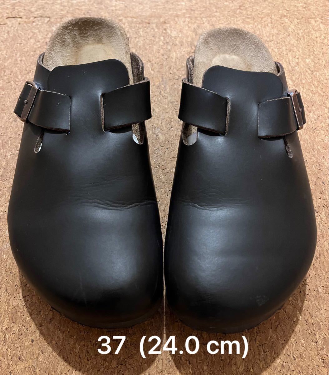 ビルケンシュトック ボストン ダークブラウン 37 BIRKENSTOCK BOSTON