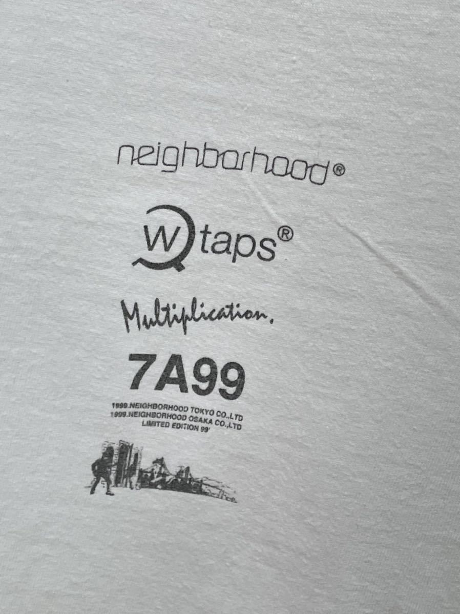 wtaps tシャツ neighborhood 【Wネーム】【初期】【90's】(L